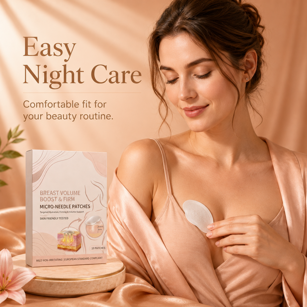 Breast Enhance Mentmicroneedle Patch